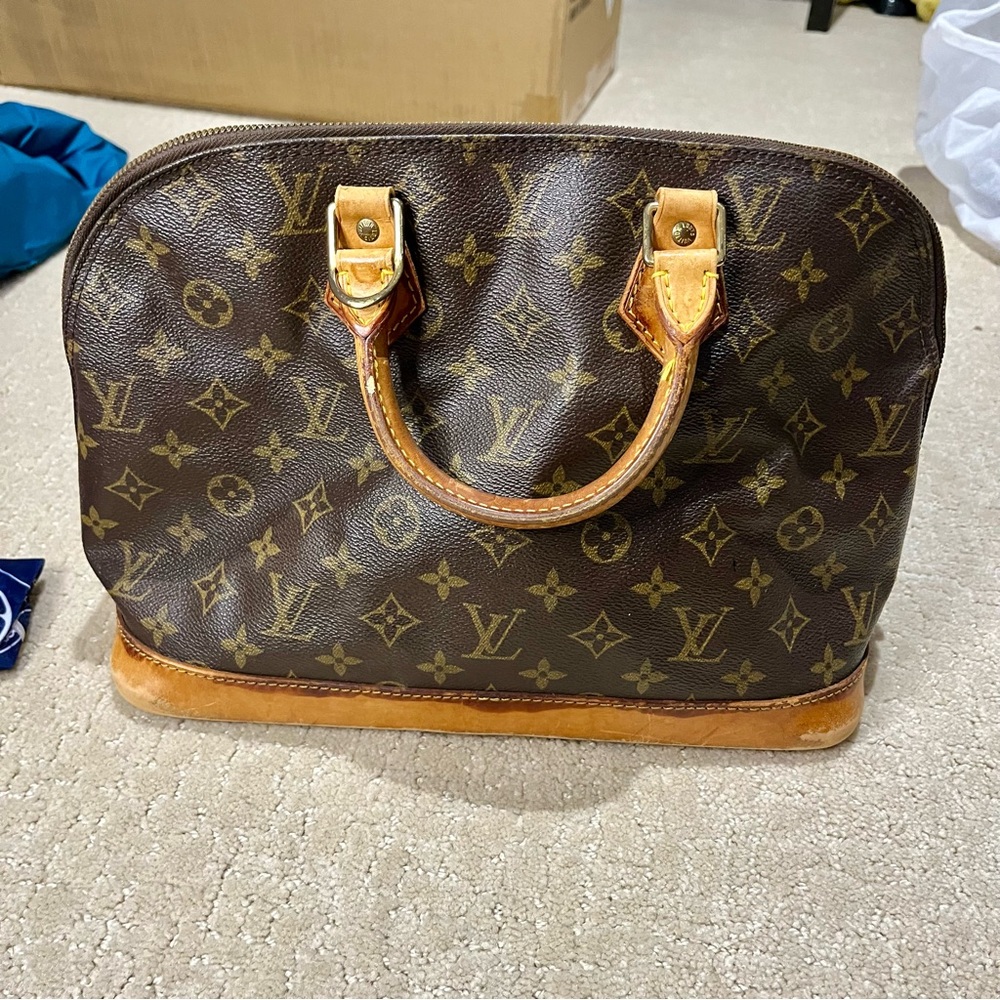 Louis Vuitton Brown Monogram Satchel